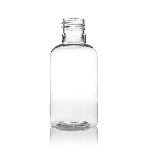 2OZ CLEAR PET BOSTON ROUND - 20-415 NECK
