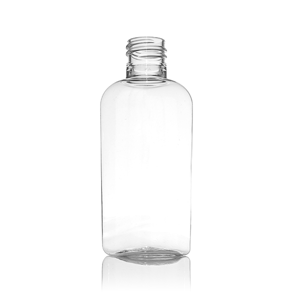 2OZ CLEAR PET COSMO OVAL - 20-415 NECK