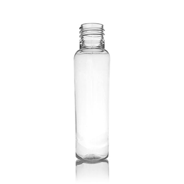 2OZ CLEAR PET COSMO OVAL - 20-415 NECK-detail image