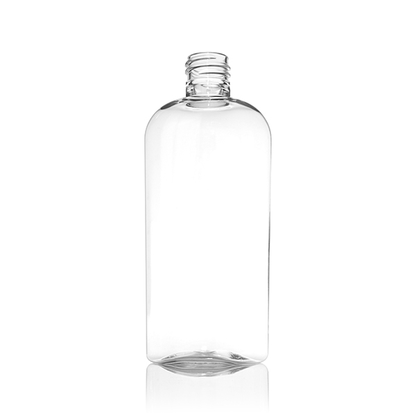 4OZ CLEAR PET COSMO OVAL - 20-415 NECK