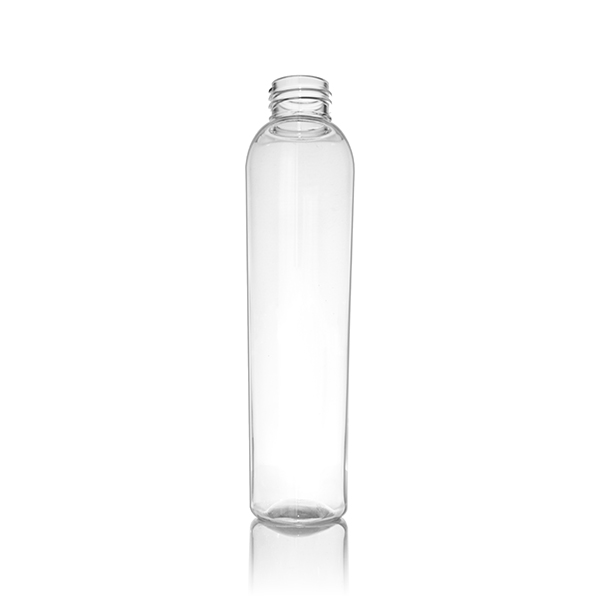 8OZ CLEAR PET COSMO OVAL - 24-410 NECK-detail image