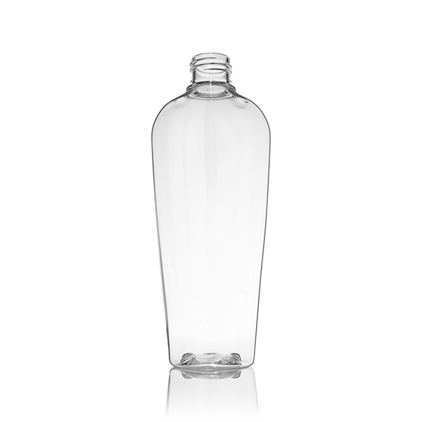 8OZ CLEAR PET NAPLES OVAL - 24-410 NECK