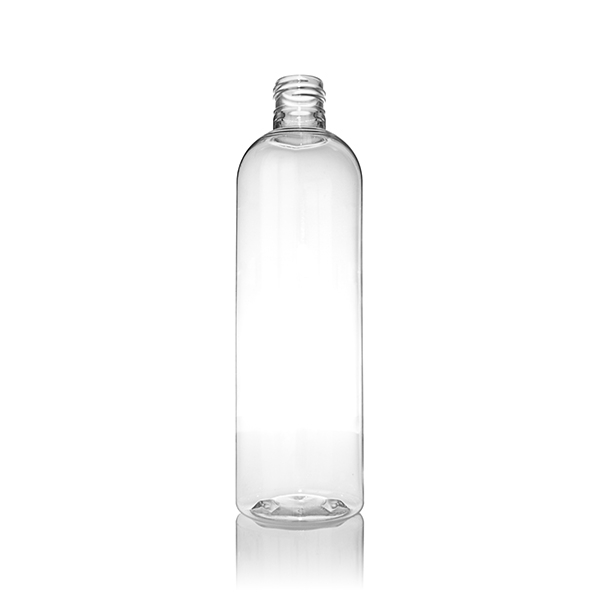 12OZ CLEAR PET COSMO ROUND - 24-415 NECK