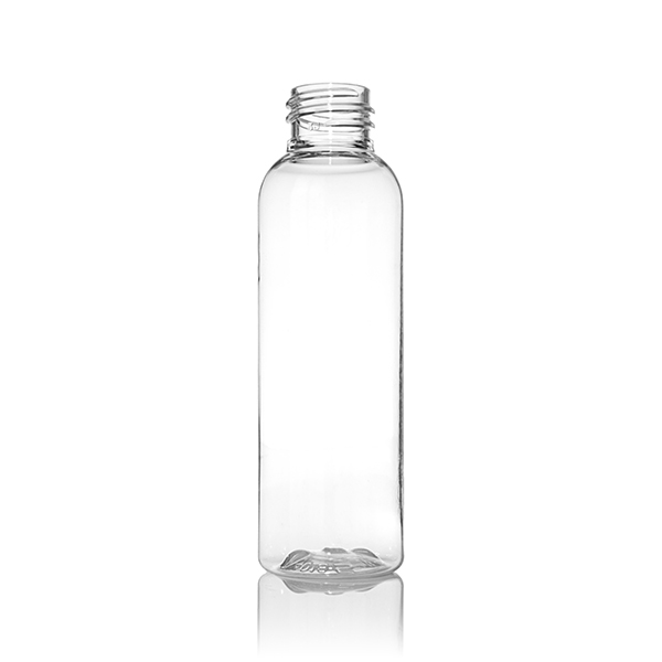 2OZ CLEAR PET COSMO ROUND - 20-410 NECK
