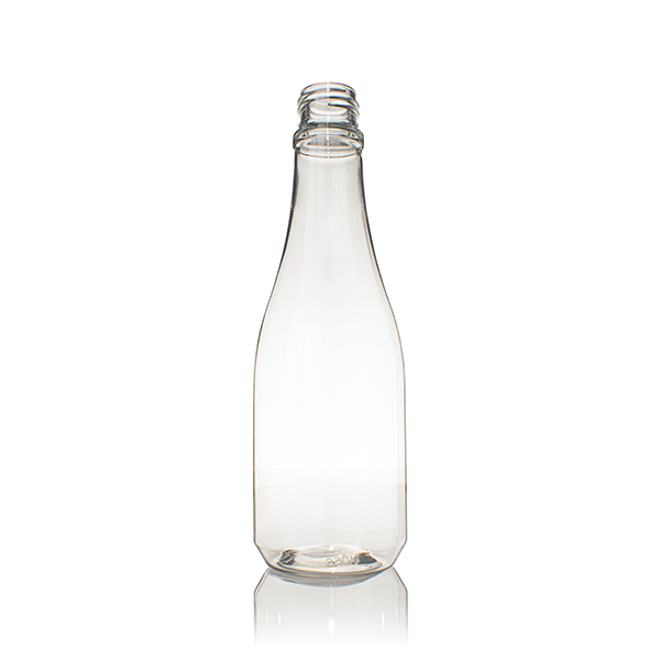 8OZ CLEAR PET KEUKA ROUND - 24-410 NECK