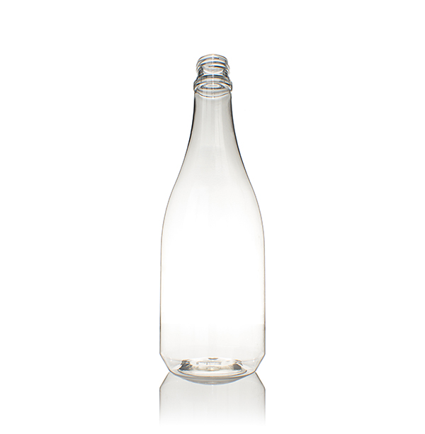 400ML CLEAR PET KEUKA ROUND - 24-410 NECK