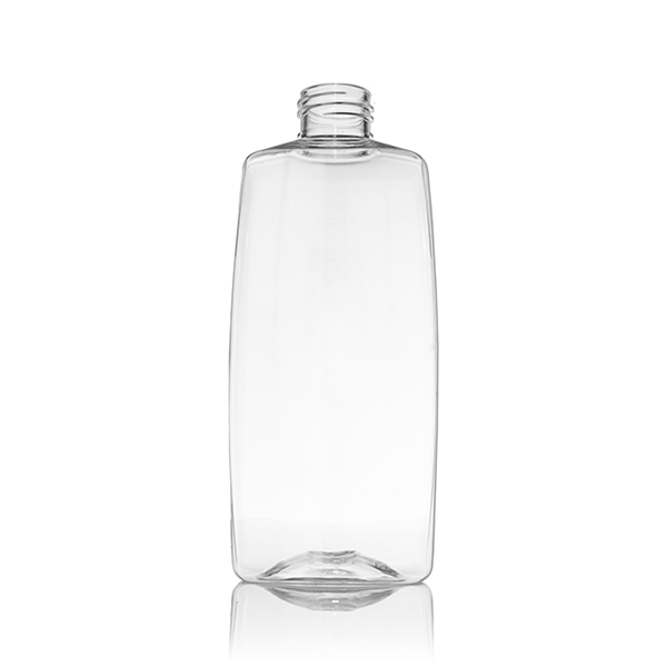 250ML CLEAR PET MODERN OBLONG - 24-410 NECK