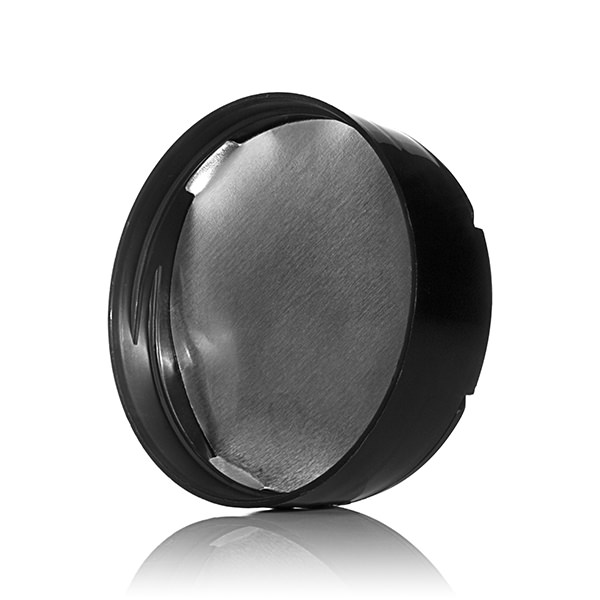 63-485 BLACK SMOOTH SIDE PP DUAL FLAPPER SPICE CLOSURE - FS3-25 LINER 0.200 / POUR ORIFICE-detail image