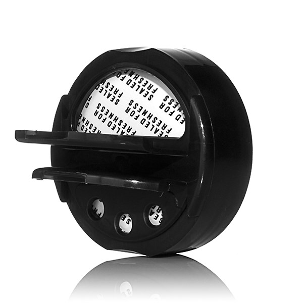 53-485 BLACK PP DUAL FLAPPER SPICE CLOSURE - FS3-25 LINER 0.200 / POUR ORIFICE-detail image