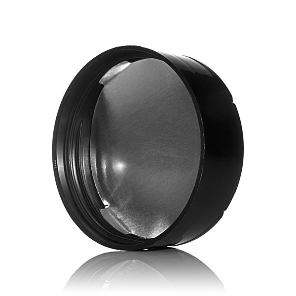 53-485 BLACK PP DUAL FLAPPER SPICE CLOSURE - FS3-25 LINER 0.200 / POUR ORIFICE-detail image