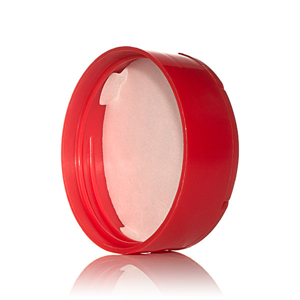 53-485 RED SMOOTH SIDE PP DUAL FLAPPER SPICE CLOSURE - PS113 LINER 0.200 / POUR ORIFICE-detail image