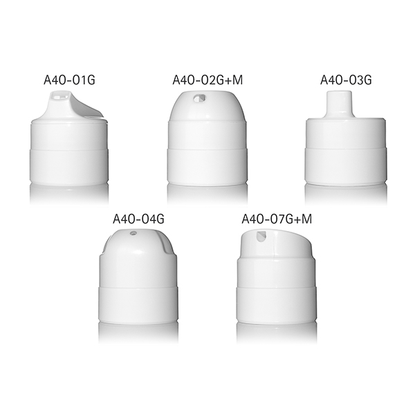 150ML WHITE MIDI AIRLESS DISPENSER ROUND - 40MM DIAMETER-detail image