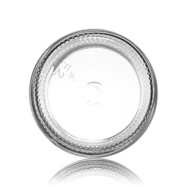 2OZ FLINT GLASS CREAM JAR ROUND - 53-400 NECK-detail image