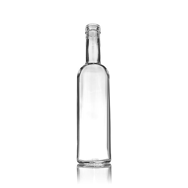 1 LITER FLINT GLASS CALIFORNIA SPIRITS BOTTLE BAR TOP - 18.5MM NECK INFO