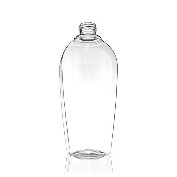 8OZ CLEAR PET CUSTOM OBLONG - 24-410 NECK