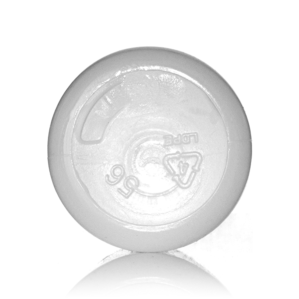 1OZ NATURAL LDPE BOSTON ROUND PLASTIC BOTTLE - 20-410 NECK-detail image