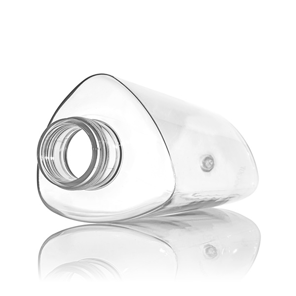 250ML CLEAR PET TRIANGLE - 24-410 NECK-detail image