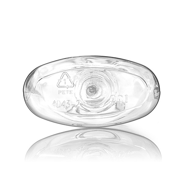 12OZ CLEAR PET VICTOR OVAL - 24-415 NECK-detail image