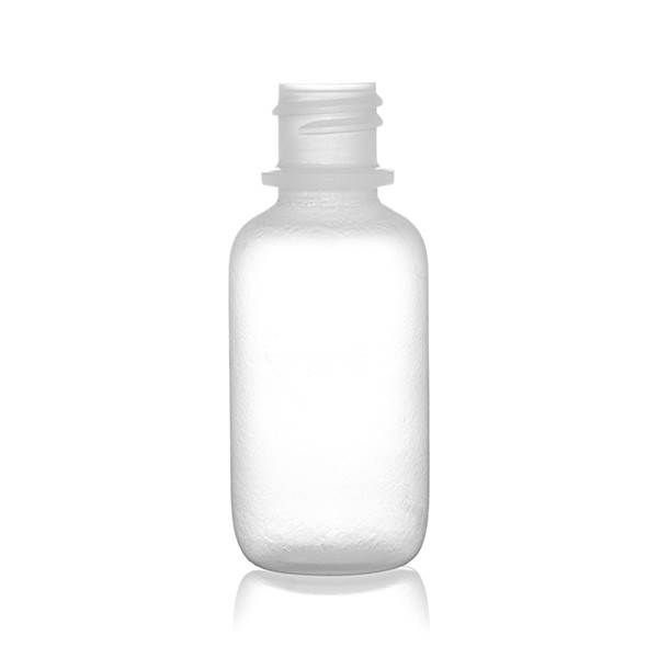 1OZ NATURAL BOSTON ROUND LDPE WITH 18-410 NECK FINISH