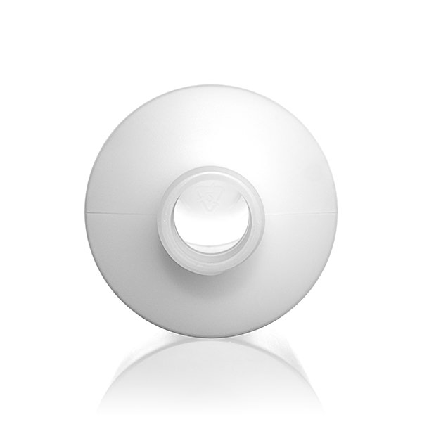 16OZ NATURAL STYLELINE CYLINDER HDPE WITH 24-410 NECK FINISH-detail image