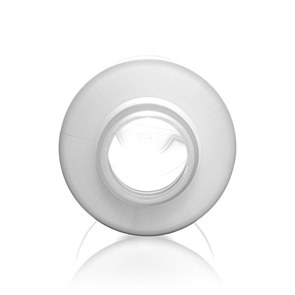 4OZ NATURAL MODERN ROUND HDPE WITH 24-410 NECK FINISH-detail image