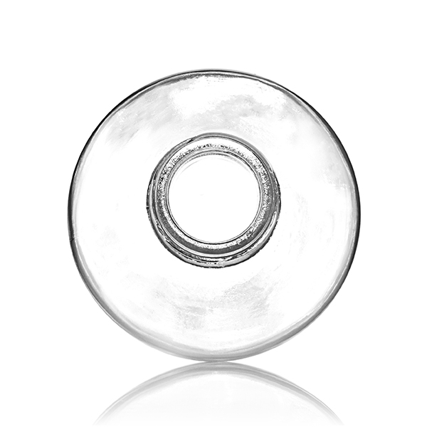 16OZ FLINT GLASS BOSTON ROUND - 28-400 NECK-detail image