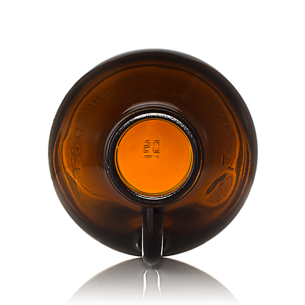 32OZ AMBER GROWLER ROUND - 38-400 NECK-detail image