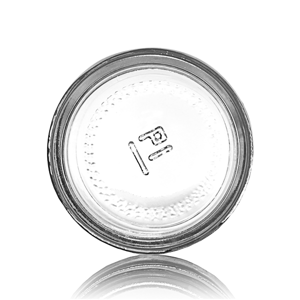4OZ FLINT GLASS ECONO JAR ROUND - 48-400 NECK-detail image