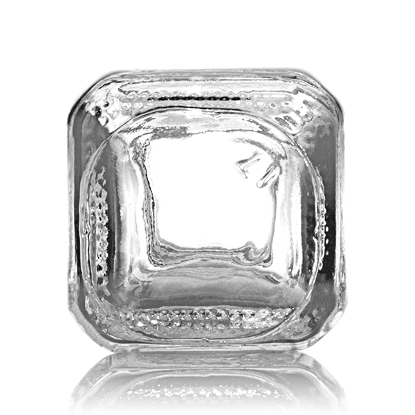 1OZ FLINT GLASS FRENCH SQUARE - 24-405 NECK-detail image