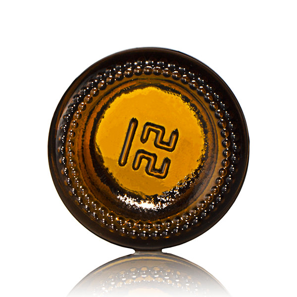 30CC AMBER GLASS WIDE MOUTH ROUND - 28-400 NECK-detail image