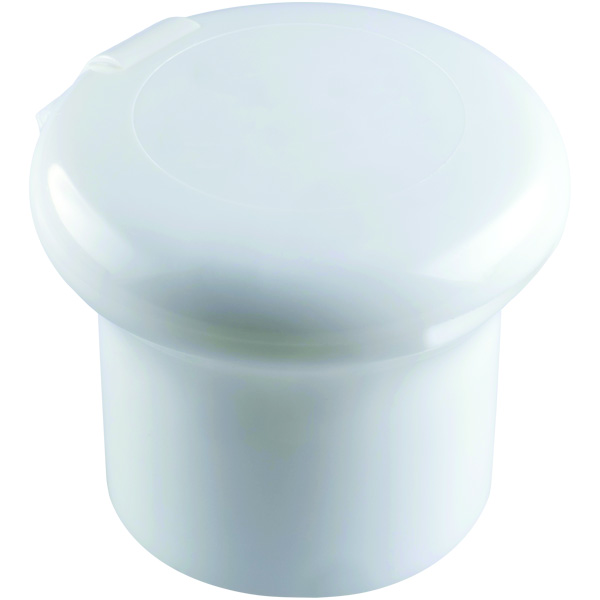 24-415 WHITE PP DISPENSING MUSHROOM DISPENSING FLIP TOP CLOSURE