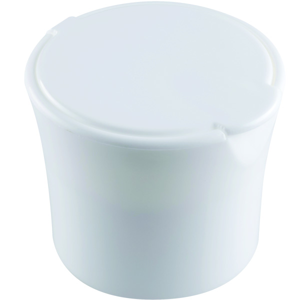 28-410 WHITE PP TULIP DISPENSING DISC TOP CLOSURE
