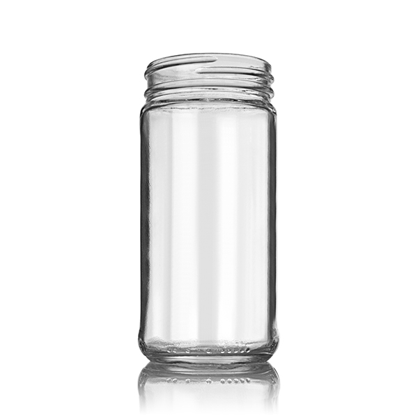 6OZ FLINT GLASS PARAGON ROUND - 53-405 NECK