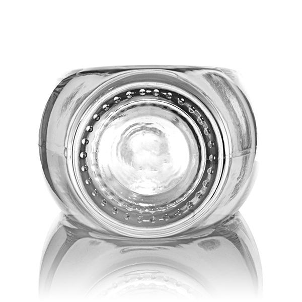 750ML FLINT GLASS ROMAN SPIRITS BOTTLE BAR TOP - 21.5-BAR TOP NECK-detail image