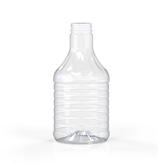 20 oz Clear Pet Plastic Water Bottles - Clear 28 mm