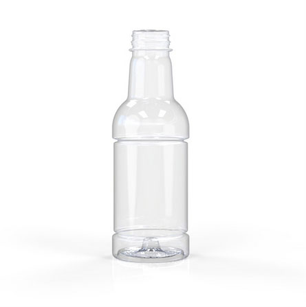 20OZ CLEAR PET LONGNECK POWERFLEX HOT FILL ROUND - 38MM NECK