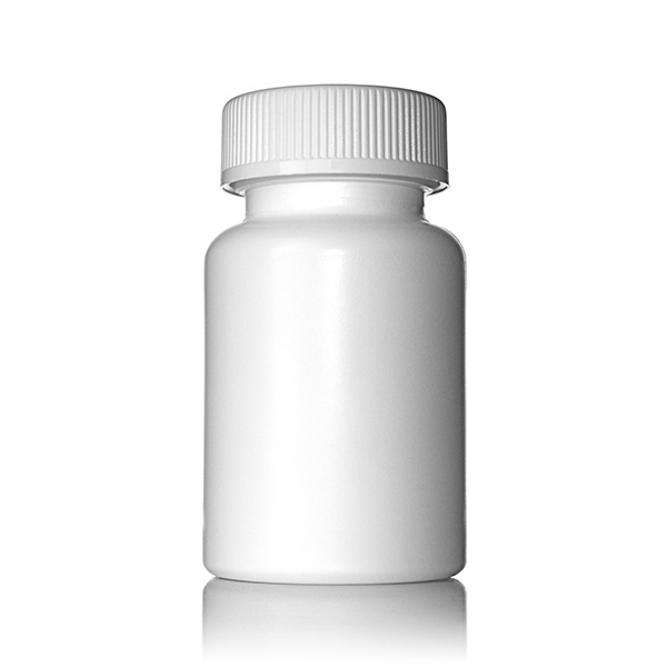 120 CC WHITE HDPE WIDE MOUTH S SERIES PACKER BOTTLE ROUND - 38-400 NECK-detail image