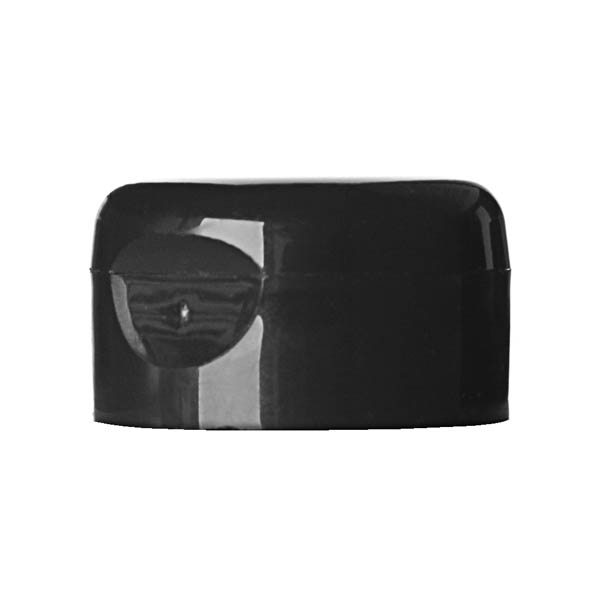 10MM BLACK PP SMOOTH SIDE / SMOOTH TOP PURITY TUBE TOP SNAP ON NECK PCR-BASED CLOSURE WITH 6.4MM ORIFICE