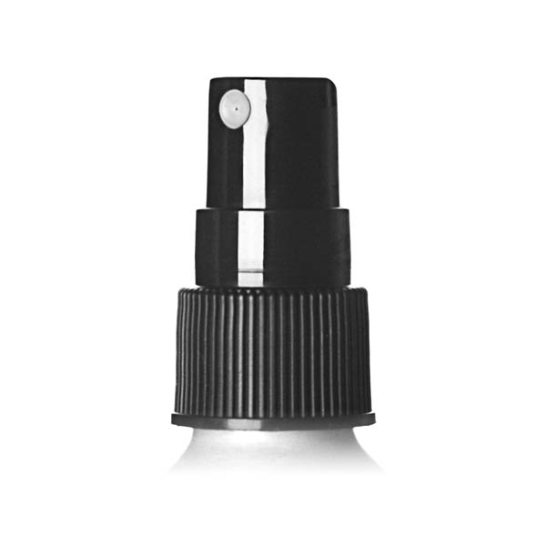 22-415 BLACK PP RIB SIDE EUROMIST PCR-BASED SPRAYER WITH OVERCAP