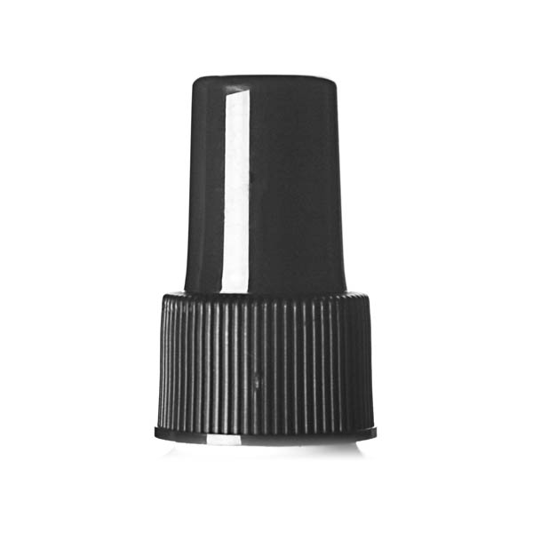 24-410 BLACK PP RIB SIDE EUROMIST PCR-BASED SPRAYER WITH OVERCAP-detail image