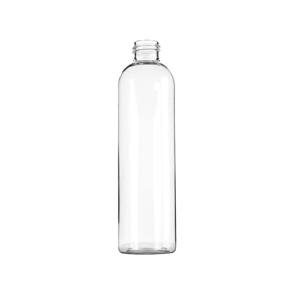 8OZ CLEAR PET COSMO ROUND - 24-410 NECK-detail image