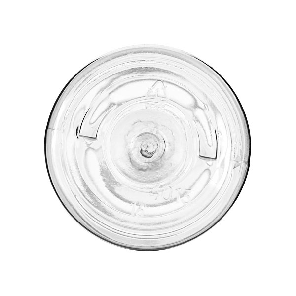 8OZ CLEAR PET COSMO ROUND - 24-410 NECK-detail image