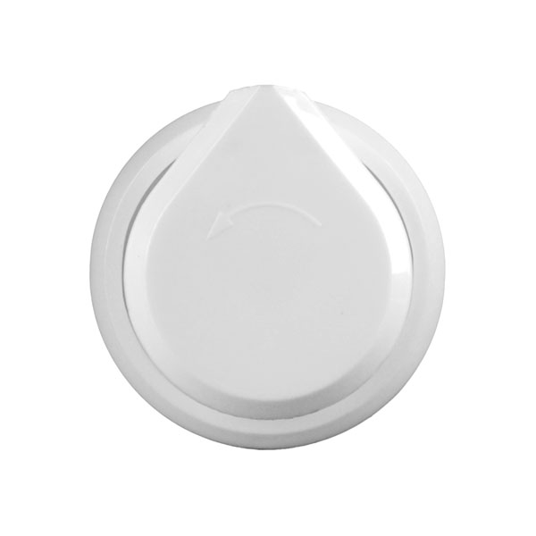 24-410 WHITE SMOOTH SIDE PP UP LOCK TREATMENT PUMP - 70MM DIP TUBE LENGTH 500MCL OUTPUT 3.9MM X 1.58MM ORIFICE-detail image