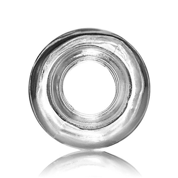 1OZ FLINT BOSTON ROUND GLASS BOTTLE - 20-405 NECK-detail image