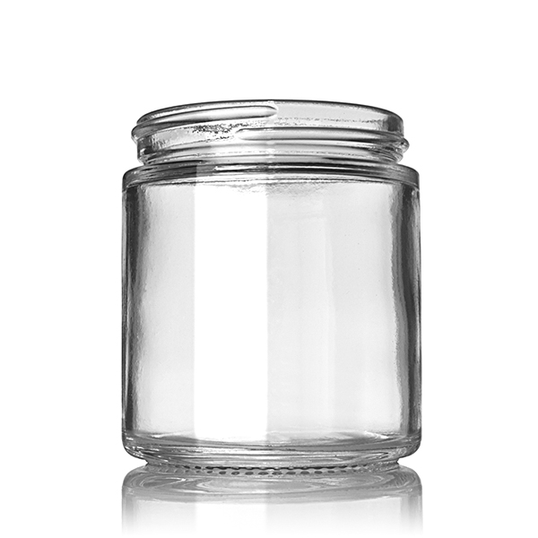 4 OZ FLINT GLASS CREAM ROUND 58-400