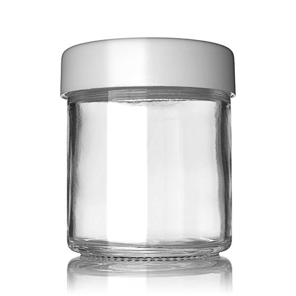 4 OZ FLINT GLASS CREAM ROUND 58-400-detail image