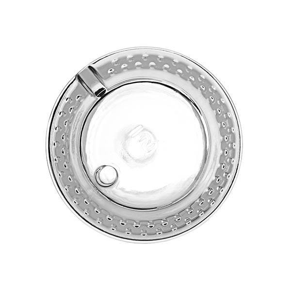 750ML FLINT GLASS  SWISS SPIRITS BOTTLE ROUND - 21.5-CORK NECK-detail image