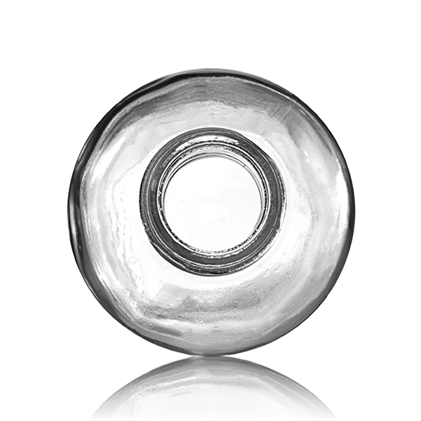 4OZ FLINT GLASS BOSTON ROUND - 22-405 NECK-detail image