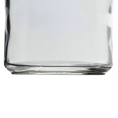8OZ FLINT GLASS CREAM ROUND - 70-405 NECK-detail image