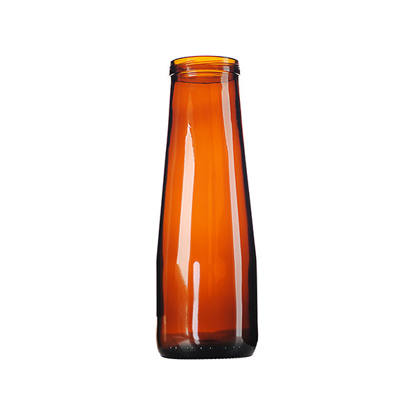 10OZ AMBER GLASS BEAKER BOTTLE - 48-2210 NECK